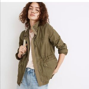 Madewell Fleet Jacket in olive, like new